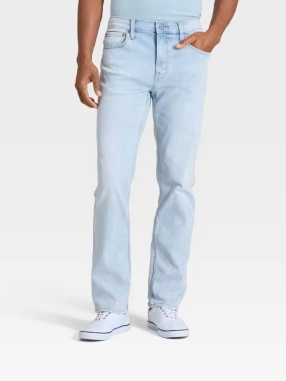 Goodfellow & Co Light Blue Relaxed Fit Men's Jeans 34x30